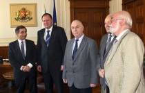 Среща с президента на Европейския икономически и социален съвет Анри Малос - на 4 дек. 2013 г.