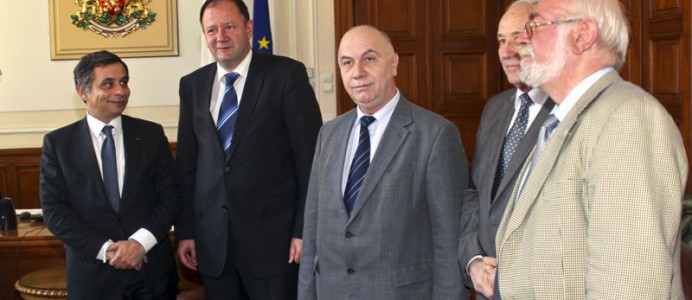 Среща с президента на Европейския икономически и социален съвет Анри Малос - на 4 дек. 2013 г.