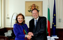 Среща с посланика на Хърватия Лйерка Алайбек - 23 януари 2014 г.