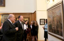Изложбата „Сърцето на София“ на Софийската градска художествена галерия гостува в Народното събрание - 19 март 2014 г.