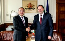 Среща с министъра на отбраната на Македония Зоран Йолевски - 22 юли 2014 г.