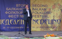 Михаил Миков, посещение в Неделино - 7 септември 2014 г.