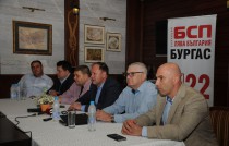 Пред медиите в Бургас - 11 септември 2014 г.