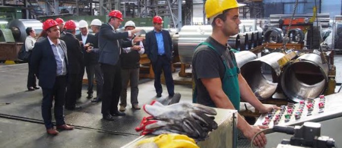 Посещение в предприятие за производство на алуминиеви детайли в Шумен - 25 септември 2014 г.