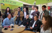 Михаил Миков посети Тетевен в рамките на кампанията за Избори 2014 - 21 септември 2014 г.