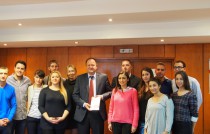 Среща с представители на Международния съюз на социалистическата младеж от Румъния, Молдова и Грузия - 24 октомври 2014 г.