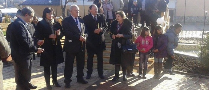 Откриване на обновения площад в община Чавдар - 13 декември 2014 г.