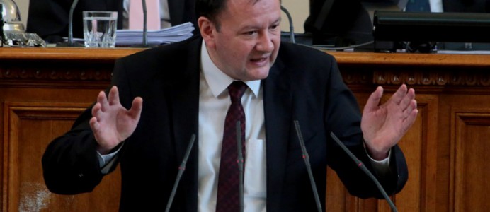 Михаил Миков - трибуна НС - 23 януари 2015 г.