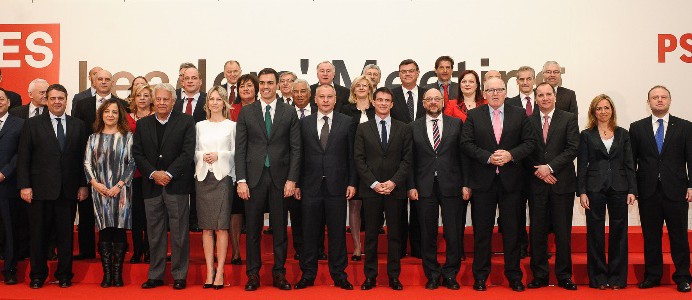 Среща на лидерите от ПЕС в Мадрид - 21 февруари 2015 г.