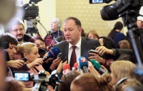Михаил Миков пред журналисти в парламента - 26 февруари 2015 г.