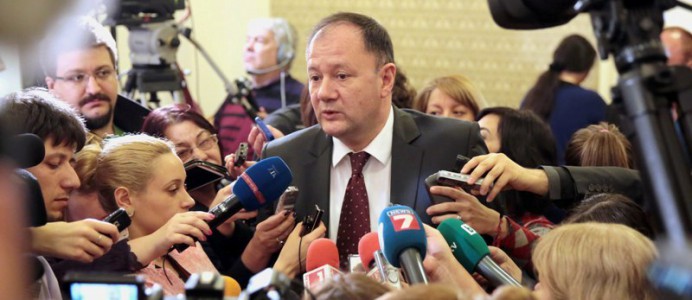 Михаил Миков пред журналисти в парламента - 26 февруари 2015 г.
