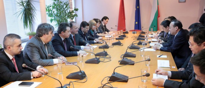 Среща с делегация на ЦК на ККП - 1 април 2015 г.