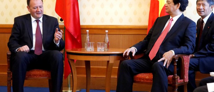 Миков, среща си с министър-председателя на Виетнам Нгуен Тан Зунг - 6 юни 2015 г.