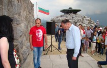 Михаил Миков на Шипка - 30 юли 2015 г.