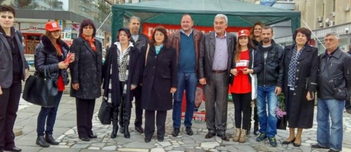 Михаил Миков в Горна Оряховица - 13 октомври 2015 г.