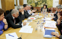 Михаил Миков на среща с КНСБ - 20 ноември 2015 г.
