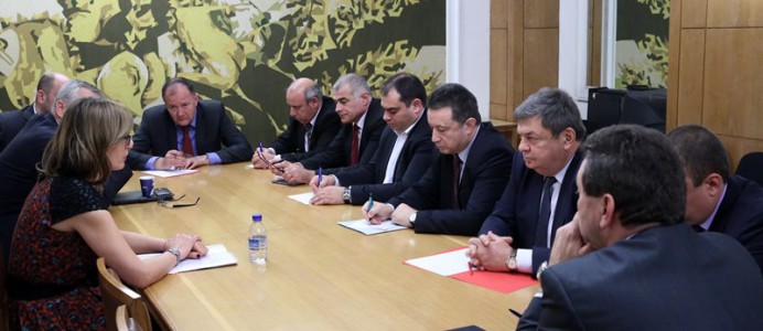 Среща с министър Екатерина Захариева - 25 февруари 2016 г.