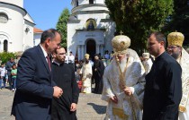 Михаил Миков на честванията на 200-годишнината от рождението на Антим I - 16 септември 2016 г.