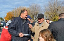 Михаил Миков с граждани - кампания за президентски избори - 29 октомври 2016 г.